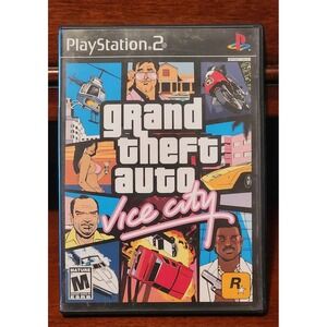 Grand‎ Theft Auto Vice City, PlayStation 2, PS2